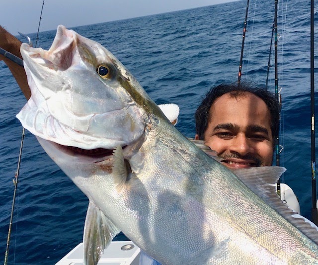 An offshore fishing catch